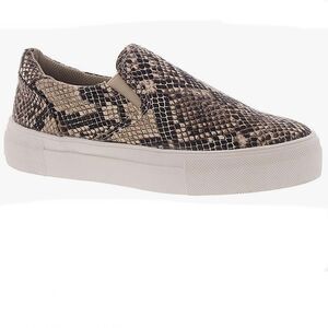 COCONUTS BY MATISSE Natural Snake Gradient Textured Harry Slip-On Sneakers-8.5M